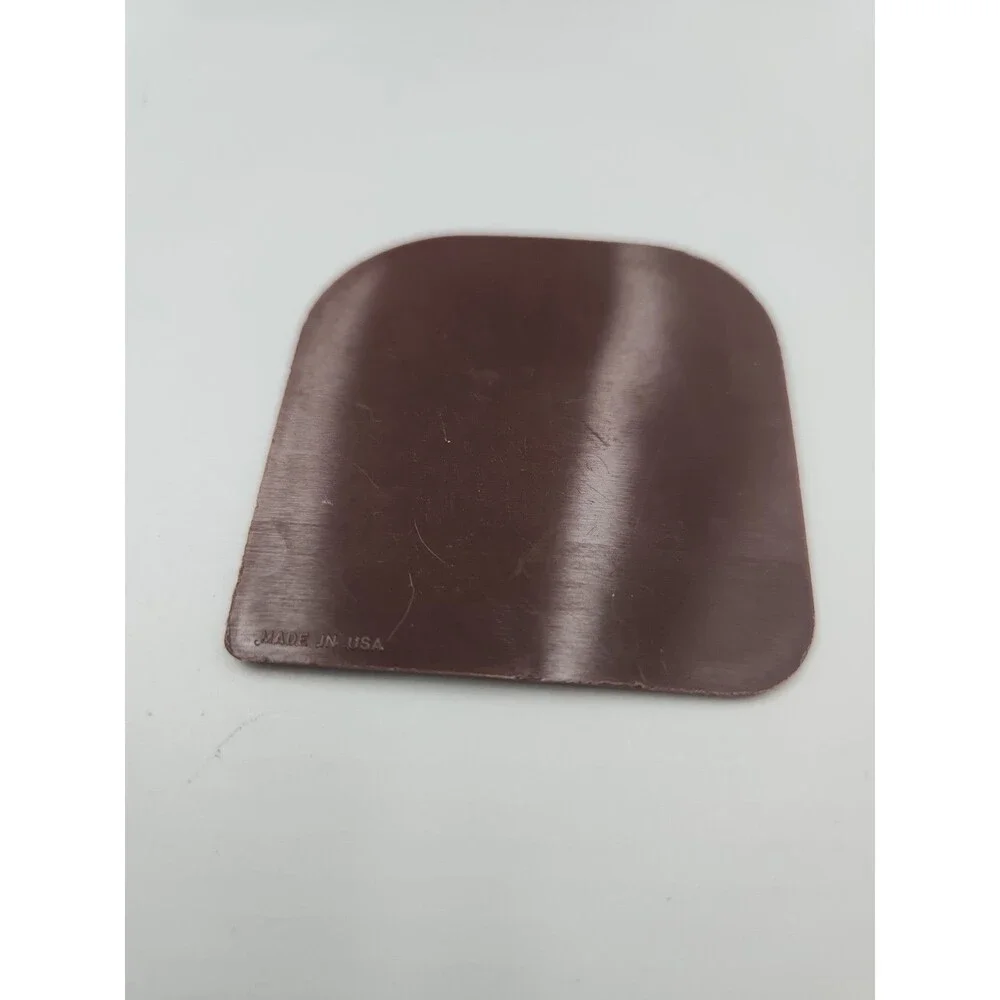 Vintage The Pampered Chef 2610 Nylon Pan Scraper Set of 3 Brown Made In USA